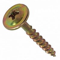 Саморез отделочный Bullit тип WOOD-PLATE 3,8х45 желтый (50 шт) картинка